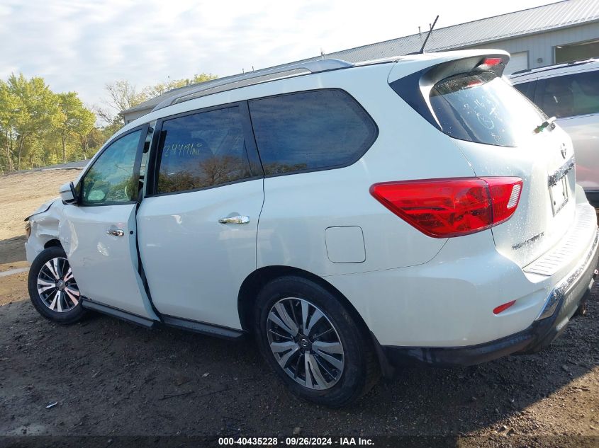 2017 Nissan Pathfinder S/Sv/Sl/Platinum VIN: 5N1DR2MN6HC643385 Lot: 40435228