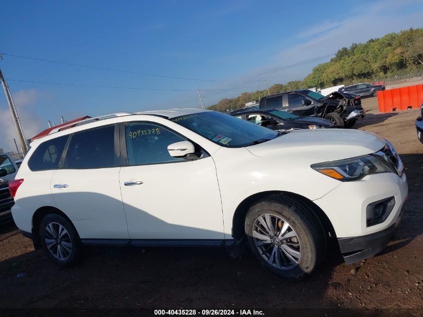 2017 Nissan Pathfinder S/Sv/Sl/Platinum VIN: 5N1DR2MN6HC643385 Lot: 40435228