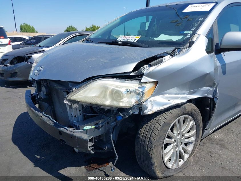 2011 Toyota Sienna Xle V6 VIN: 5TDYK3DC0BS168742 Lot: 40435266