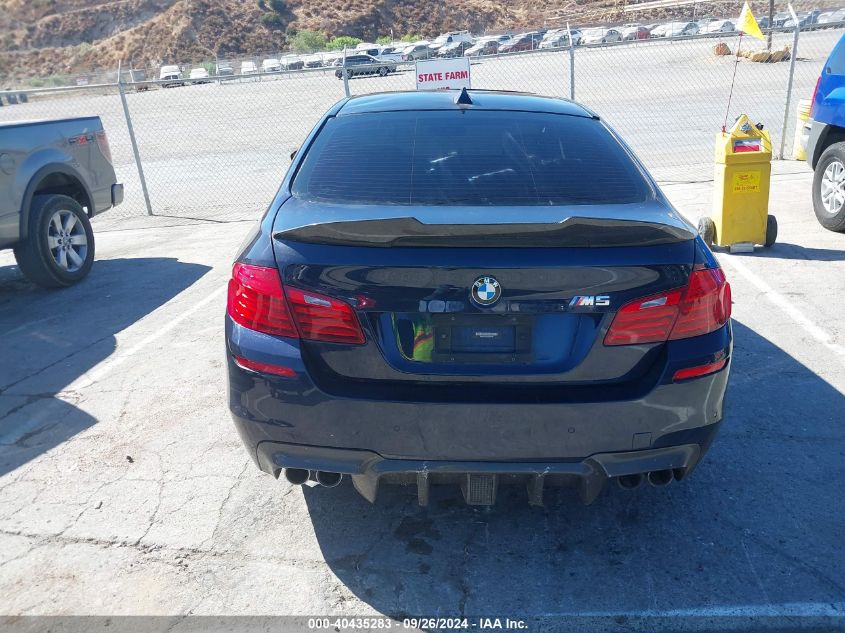 2014 BMW M5 VIN: WBSFV9C52ED593196 Lot: 40435283