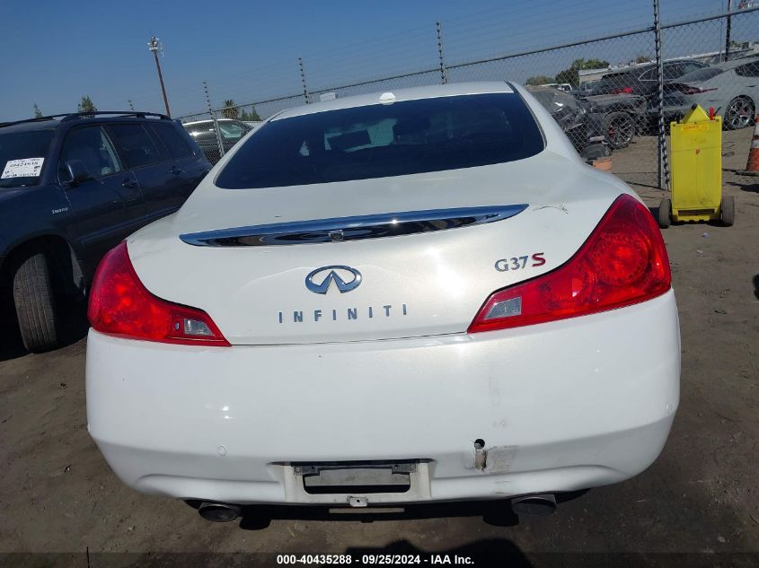 2010 Infiniti G37 Journey VIN: JN1CV6EK7AM103599 Lot: 40435288