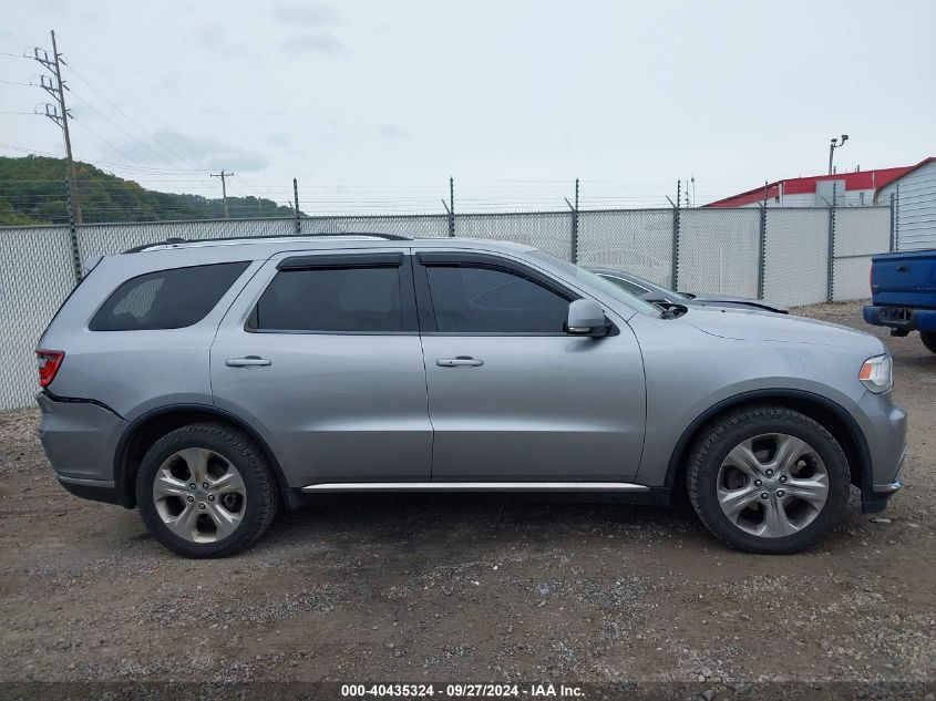 2014 Dodge Durango Limited VIN: 1C4SDJDT2EC345656 Lot: 40435324