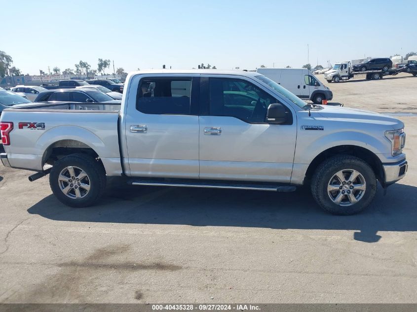 2018 Ford F-150 Xlt VIN: 1FTEW1E56JKE92652 Lot: 40435328