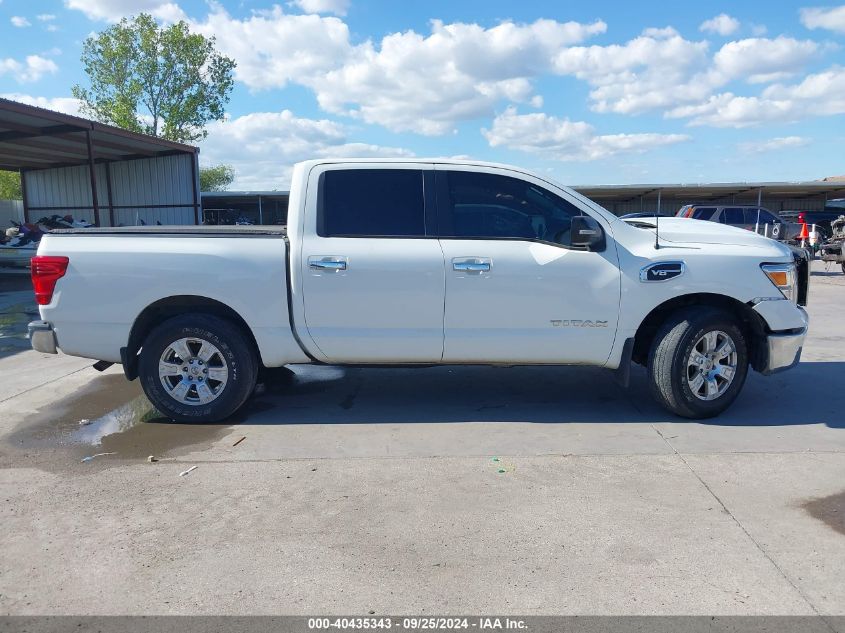 2017 Nissan Titan Sv VIN: 1N6AA1EK0HN566821 Lot: 40435343