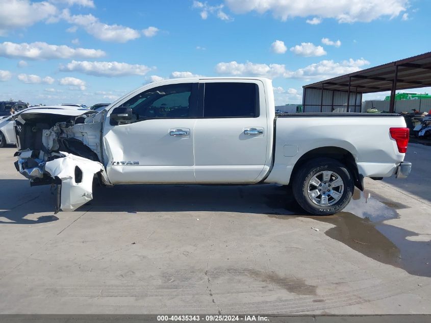 2017 Nissan Titan Sv VIN: 1N6AA1EK0HN566821 Lot: 40435343