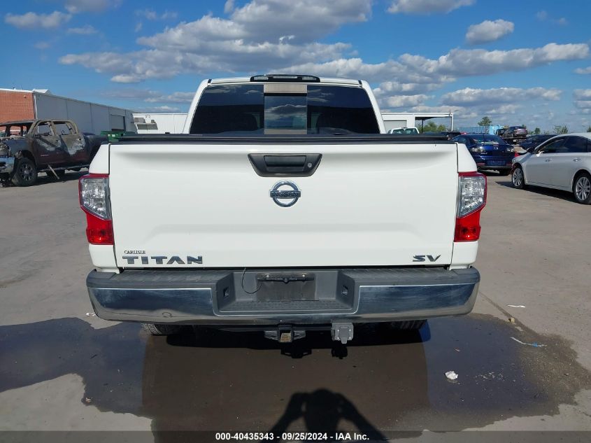 2017 Nissan Titan Sv VIN: 1N6AA1EK0HN566821 Lot: 40435343