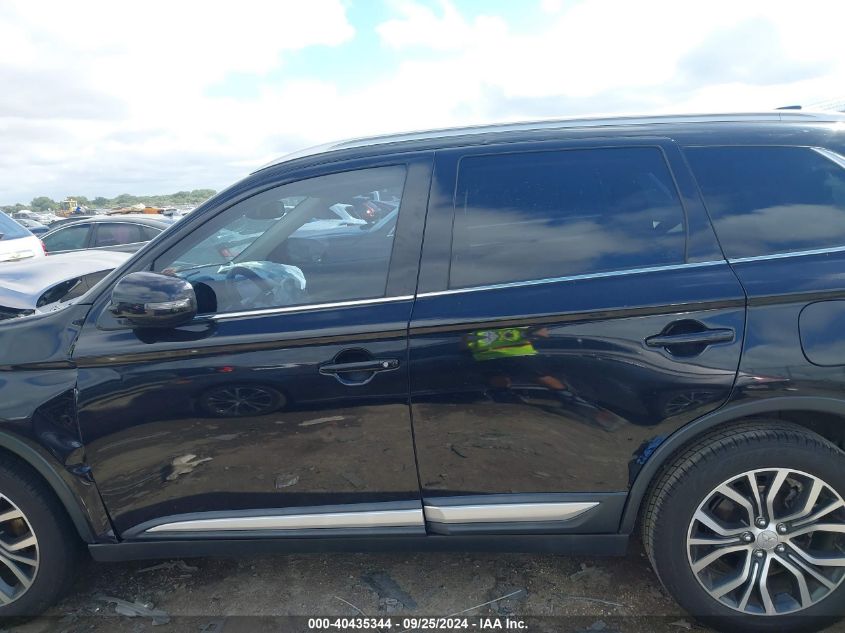 2018 Mitsubishi Outlander Sel VIN: JA4AD3A39JJ000586 Lot: 40435344