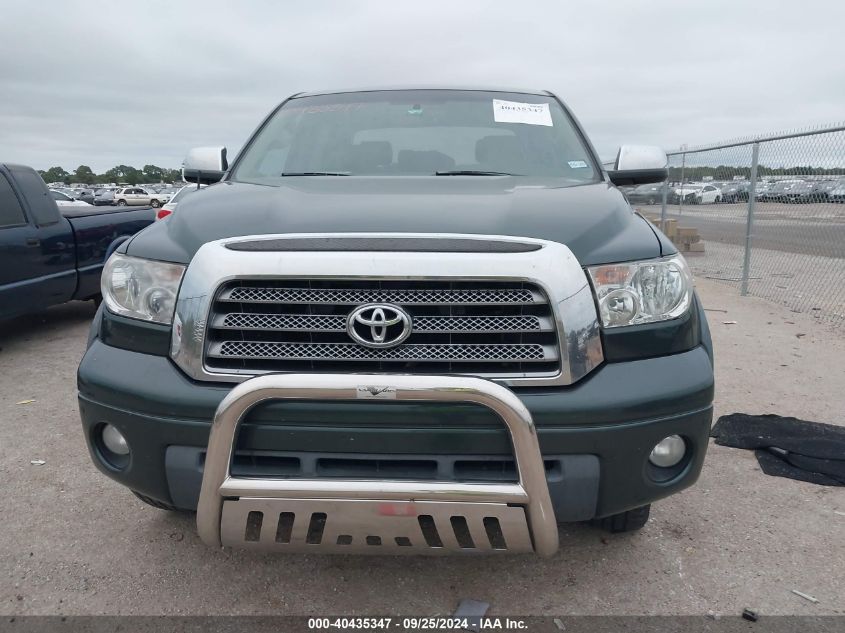 2008 Toyota Tundra Limited 5.7L V8 VIN: 5TFEV58118X059000 Lot: 40435347