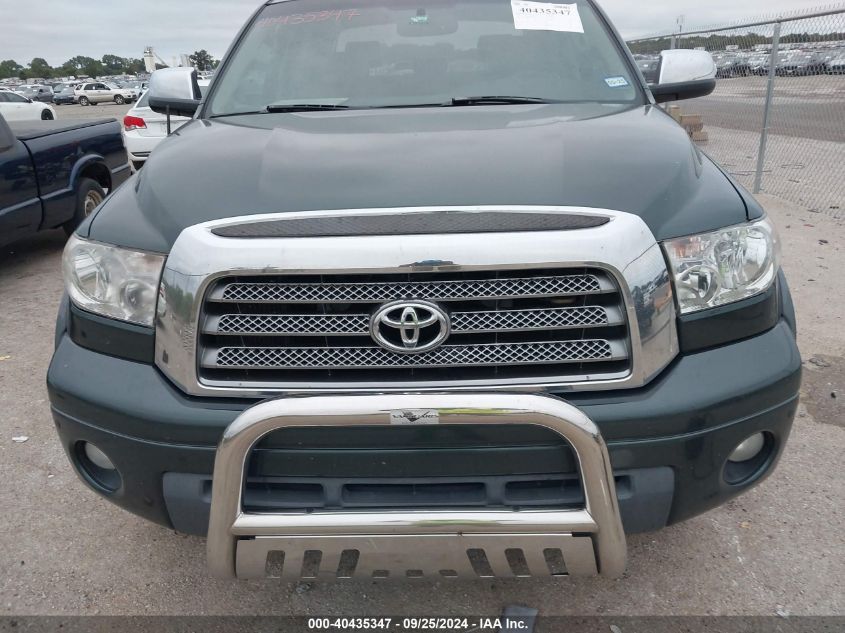 2008 Toyota Tundra Limited 5.7L V8 VIN: 5TFEV58118X059000 Lot: 40435347