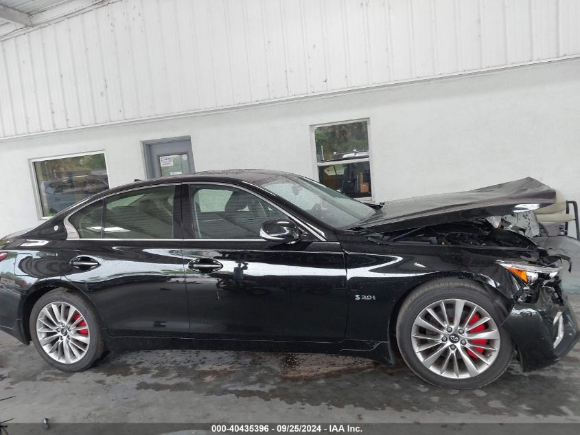 2019 Infiniti Q50 3.0T Luxe VIN: JN1EV7AP8KM517993 Lot: 40435396