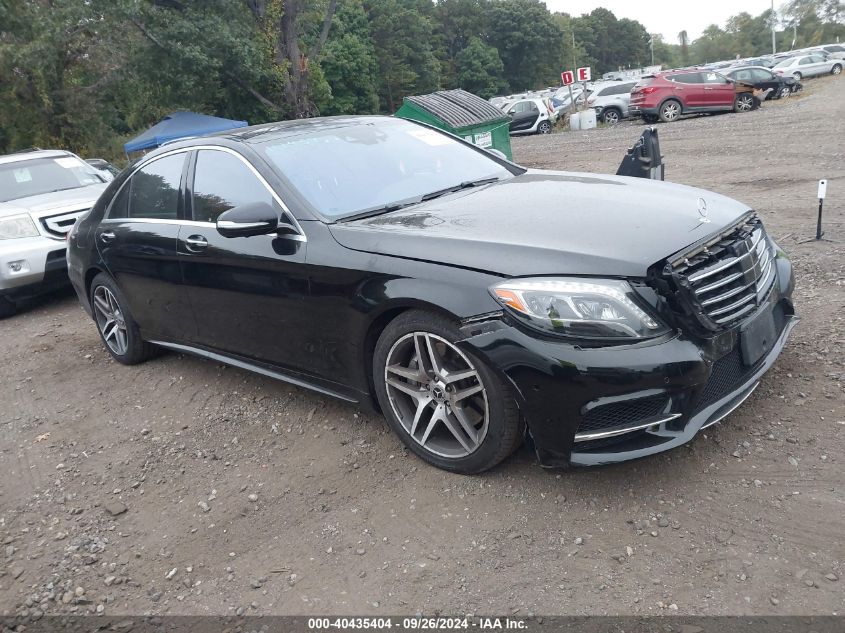 WDDUG8FB7FA161457 2015 MERCEDES-BENZ S CLASS - Image 1