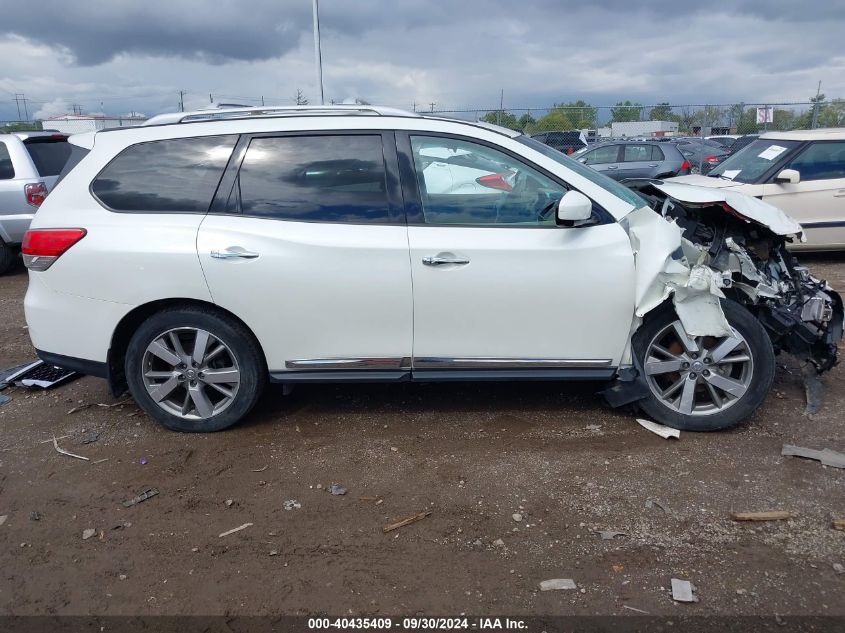 2015 Nissan Pathfinder Platinum VIN: 5N1AR2MM1FC692792 Lot: 40435409