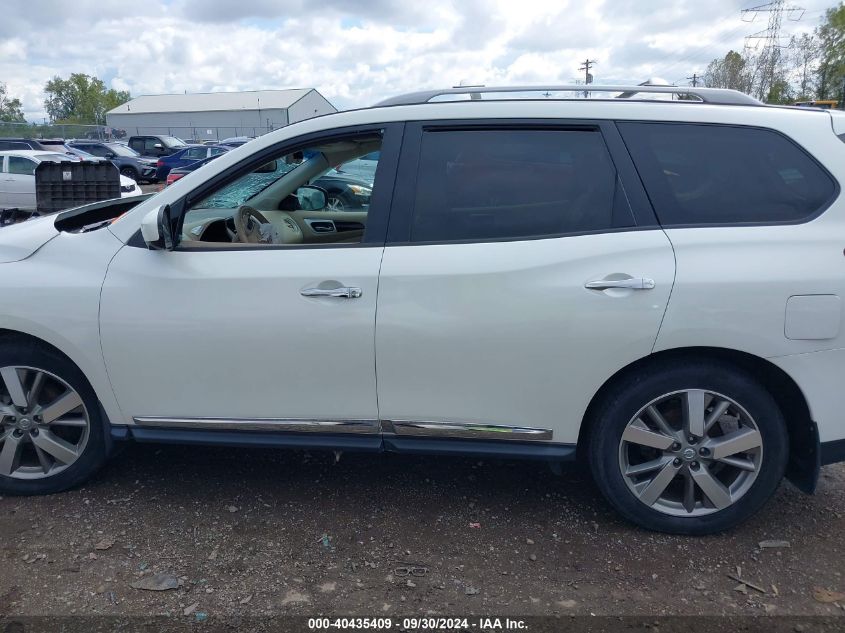 2015 Nissan Pathfinder Platinum VIN: 5N1AR2MM1FC692792 Lot: 40435409