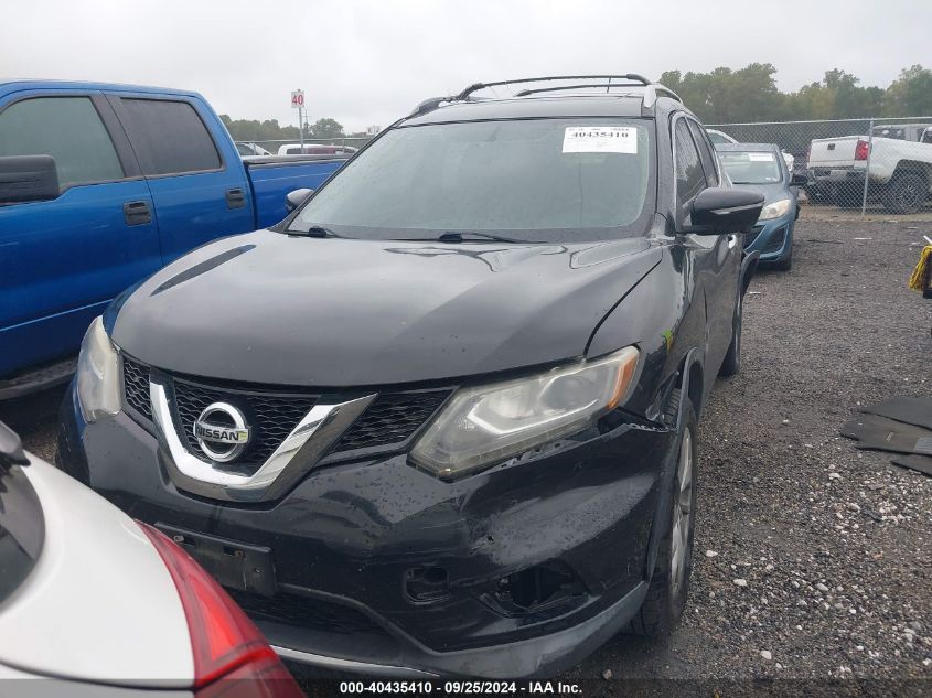 2015 Nissan Rogue Sl VIN: 5N1AT2MV7FC874331 Lot: 40435410