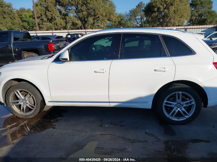 2014 Audi Q5 2.0T Premium VIN: WA1LFAFP3EA125236 Lot: 40435420