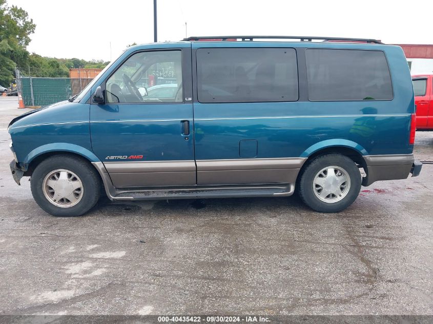 1999 Chevrolet Astro VIN: 1GNEL19W0XB116797 Lot: 40435422