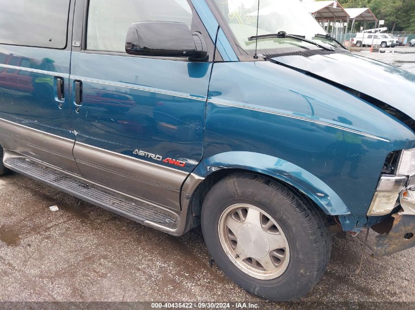 1999 Chevrolet Astro VIN: 1GNEL19W0XB116797 Lot: 40435422