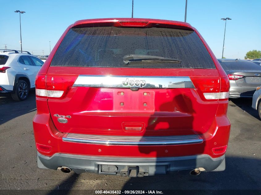 2011 Jeep Grand Cherokee Overland VIN: 1J4RR6GT5BC586495 Lot: 40435432