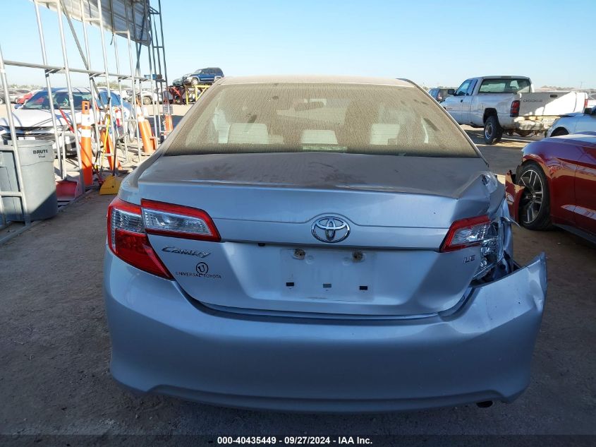 2014 Toyota Camry Le VIN: 4T1BF1FK0EU367210 Lot: 40435449