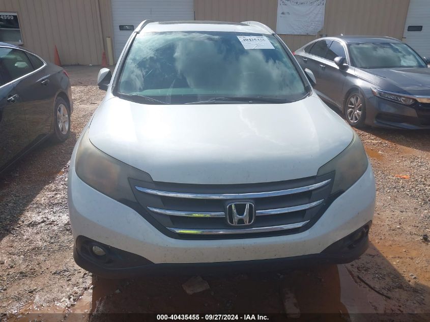 2013 Honda Cr-V Ex-L VIN: 5J6RM4H7XDL012563 Lot: 40435455