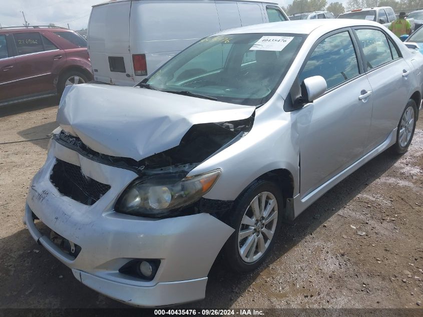 2009 Toyota Corolla S VIN: 2T1BU40E49C162071 Lot: 40435476