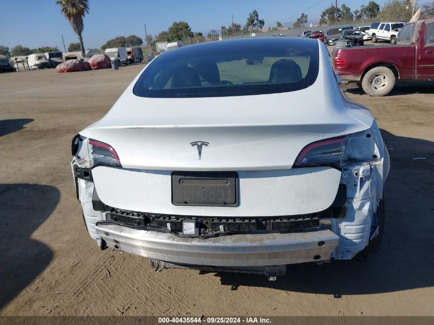 2021 Tesla Model 3 Standard Range Plus Rear-Wheel Drive VIN: 5YJ3E1EA1MF877366 Lot: 40435544