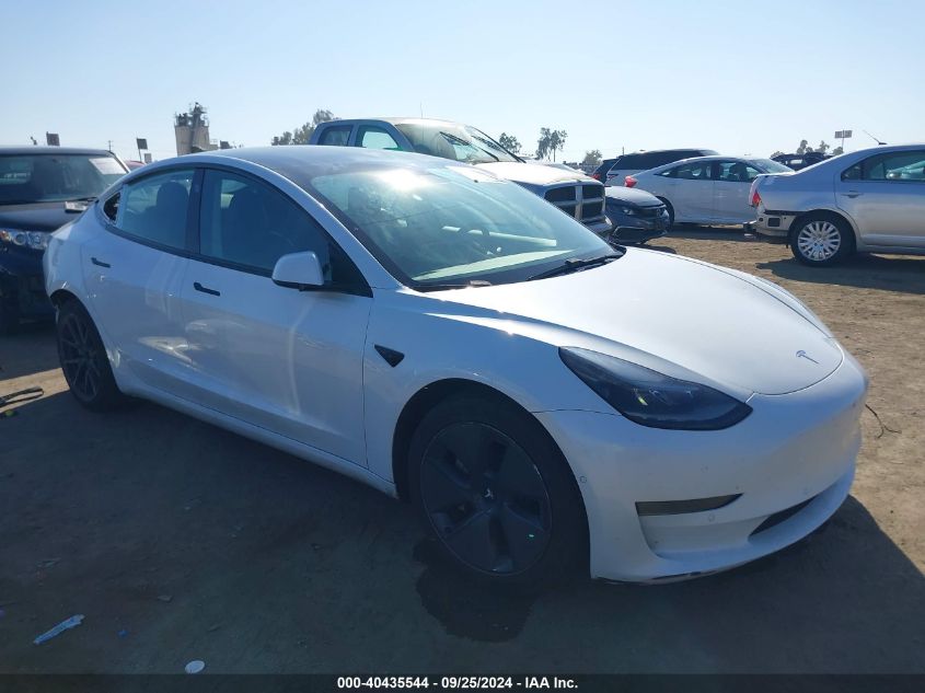 2021 TESLA MODEL 3 STANDARD RANGE PLUS REAR-WHEEL DRIVE - 5YJ3E1EA1MF877366