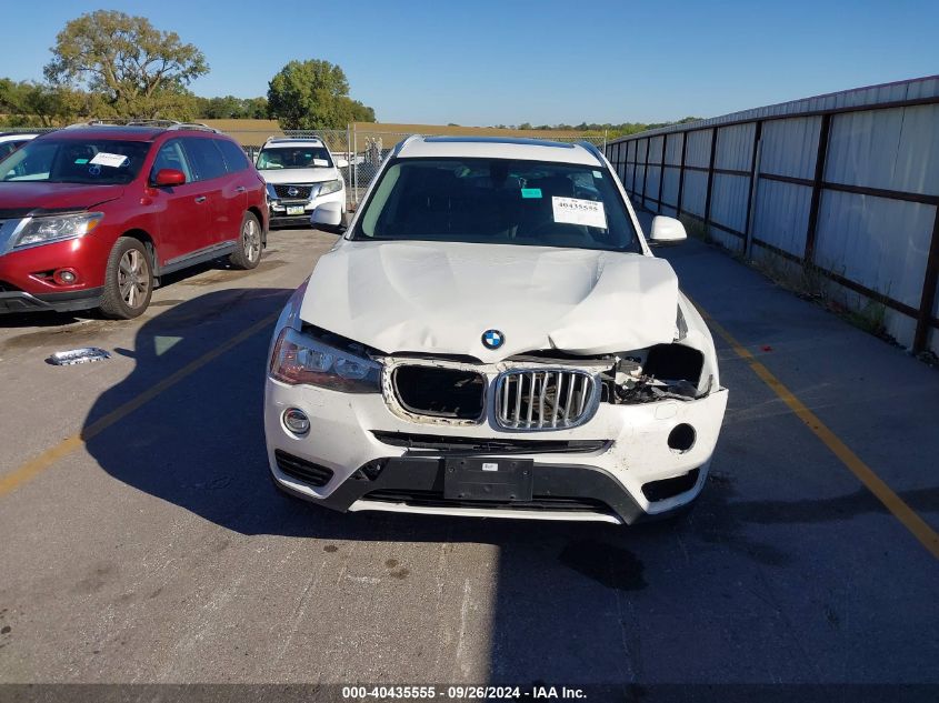 2017 BMW X3 xDrive28I VIN: 5UXWX9C35H0W66698 Lot: 40435555