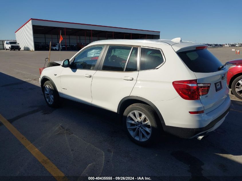 VIN 5UXWX9C35H0W66698 2017 BMW X3, Xdrive28I no.3