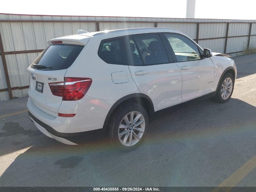 VIN 5UXWX9C35H0W66698 2017 BMW X3, Xdrive28I no.4