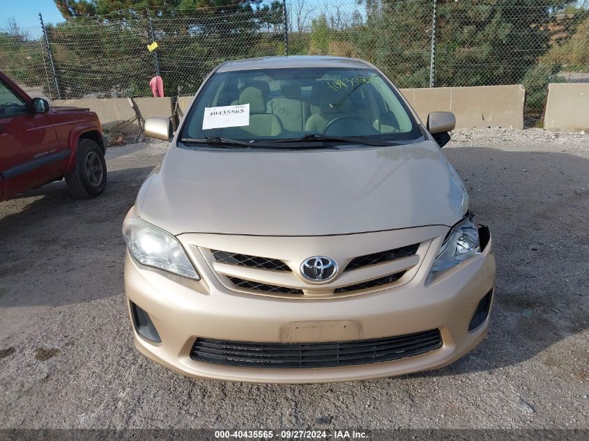 2011 Toyota Corolla Le VIN: 2T1BU4EE4BC565689 Lot: 40435565