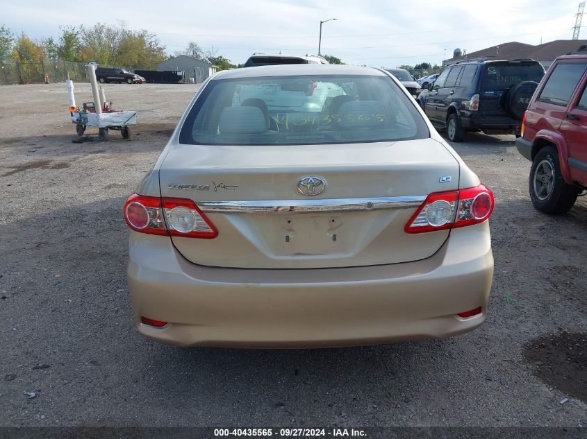 2011 Toyota Corolla Le VIN: 2T1BU4EE4BC565689 Lot: 40435565