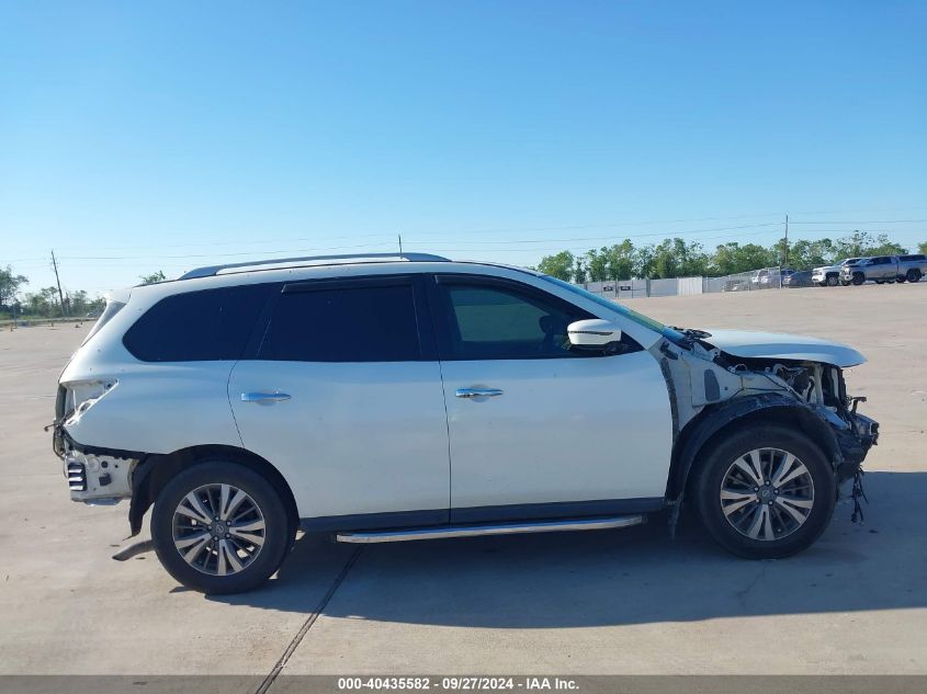 2017 Nissan Pathfinder Sv VIN: 5N1DR2MN9HC641548 Lot: 40435582