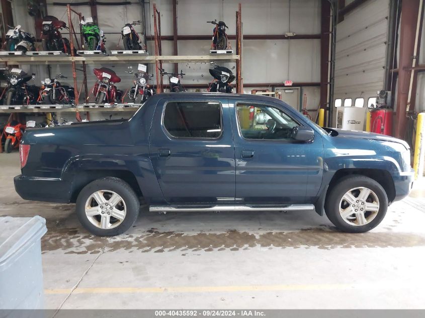 2011 Honda Ridgeline Rtl VIN: 5FPYK1F52BB008070 Lot: 40435592