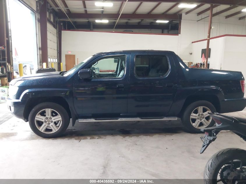 2011 Honda Ridgeline Rtl VIN: 5FPYK1F52BB008070 Lot: 40435592