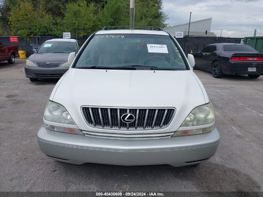 2001 Lexus Rx 300 VIN: JTJHF10U210232284 Lot: 40435609