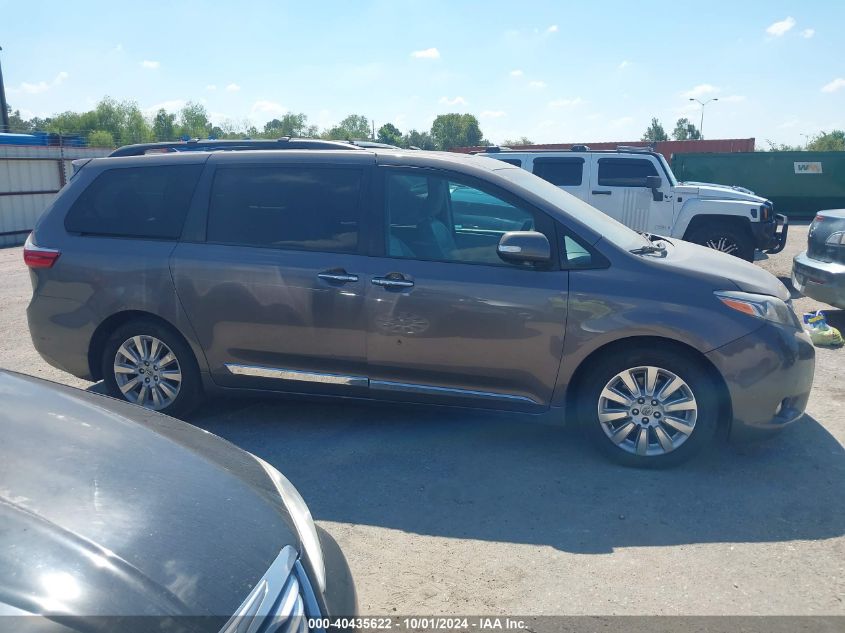 2016 Toyota Sienna Limited Premium 7 Passenger VIN: 5TDYK3DC7GS699279 Lot: 40435622