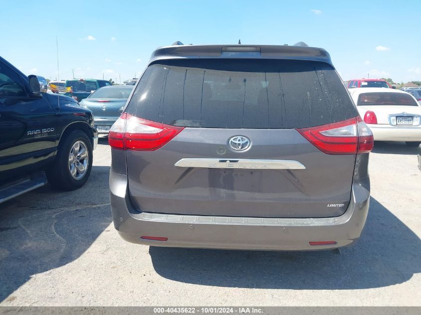 5TDYK3DC7GS699279 2016 Toyota Sienna Limited Premium 7 Passenger