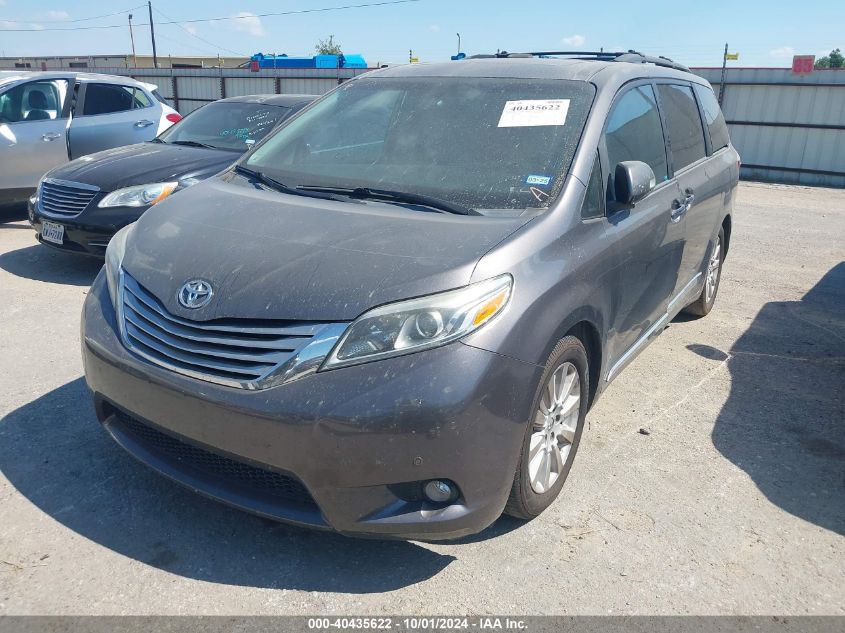 5TDYK3DC7GS699279 2016 TOYOTA SIENNA - Image 2