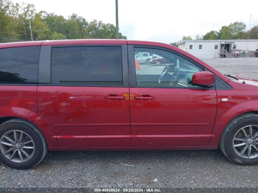 2014 Dodge Grand Caravan Se 30Th Anniversary VIN: 2C4RDGBG8ER341044 Lot: 40435624