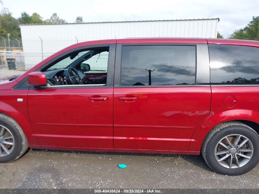 2014 Dodge Grand Caravan Se 30Th Anniversary VIN: 2C4RDGBG8ER341044 Lot: 40435624