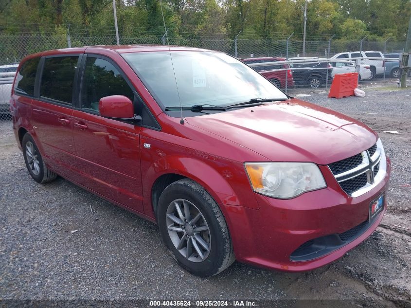 VIN 2C4RDGBG8ER341044 2014 Dodge Grand Caravan, Se... no.1