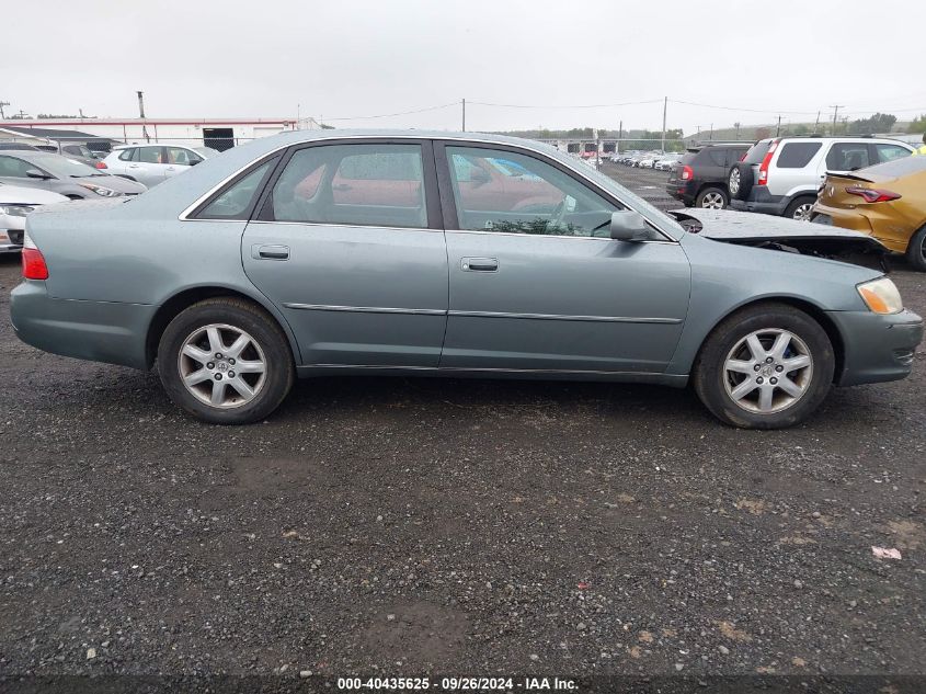 2003 Toyota Avalon Xl VIN: 4T1BF28B23U313469 Lot: 40435625