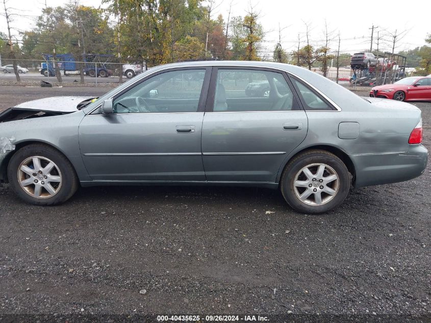 2003 Toyota Avalon Xl VIN: 4T1BF28B23U313469 Lot: 40435625