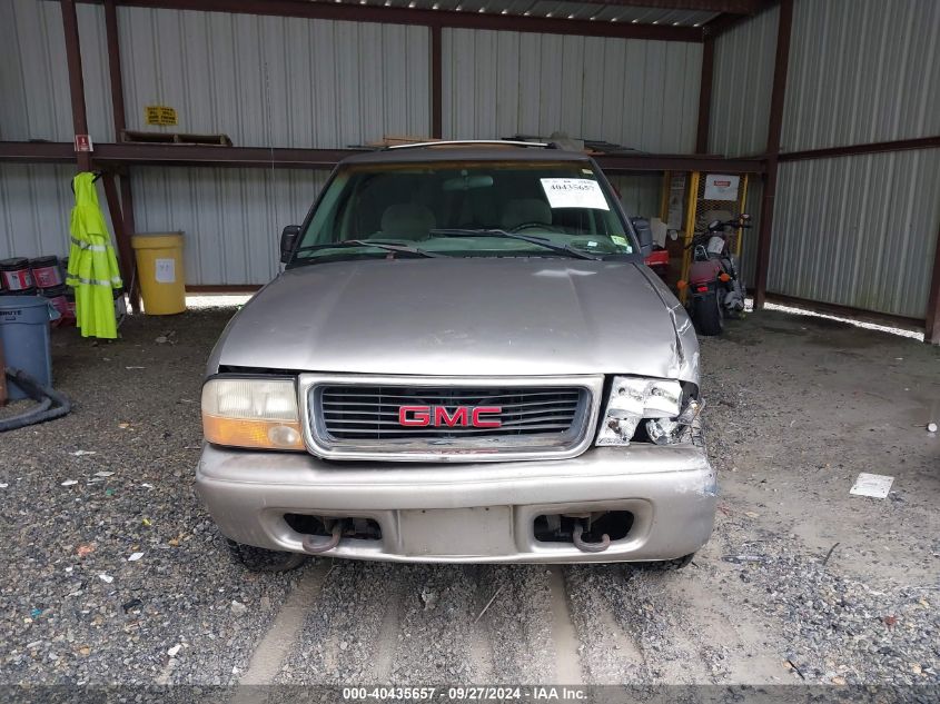 1GKDT13W712100914 2001 GMC Jimmy Sle