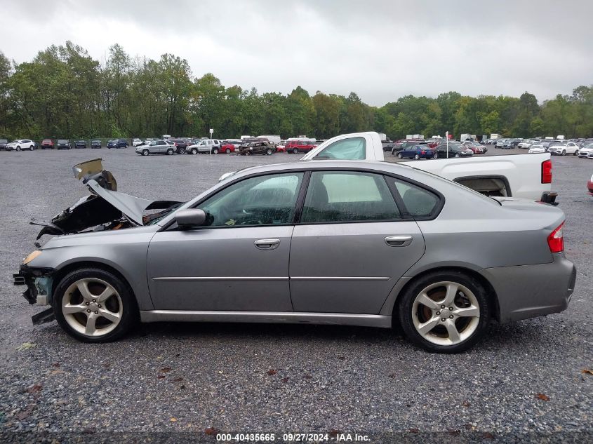 2009 Subaru Legacy 2.5I VIN: 4S3BL616797222822 Lot: 40435665