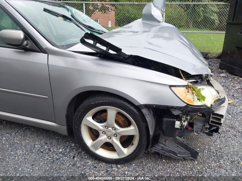 2009 Subaru Legacy 2.5I VIN: 4S3BL616797222822 Lot: 40435665