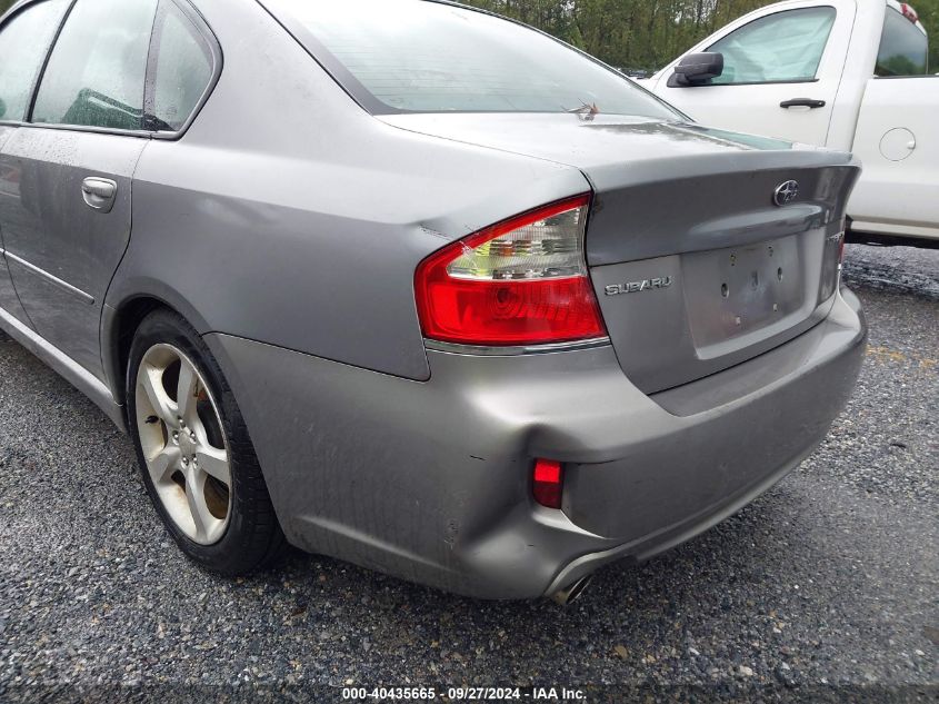 2009 Subaru Legacy 2.5I VIN: 4S3BL616797222822 Lot: 40435665