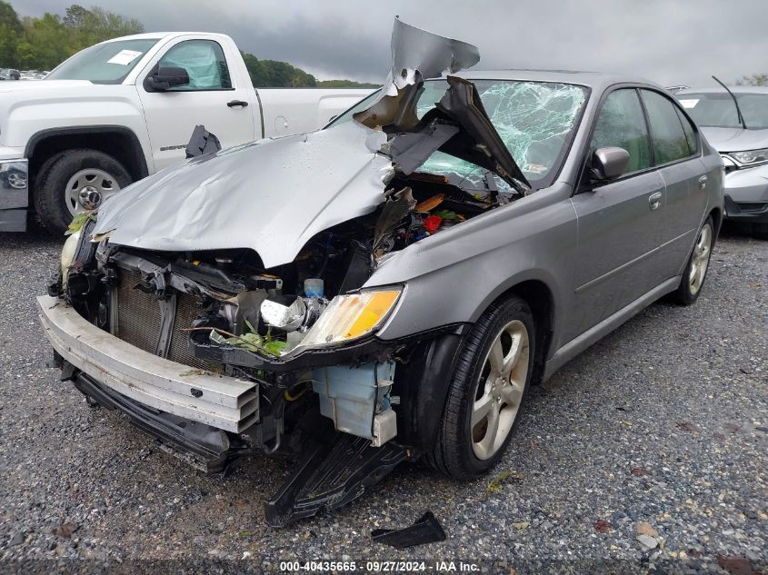 2009 Subaru Legacy 2.5I VIN: 4S3BL616797222822 Lot: 40435665