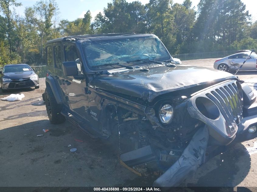 2019 Jeep Wrangler Unlimited Sport S 4X4 VIN: 1C4HJXDG3KW576827 Lot: 40435698